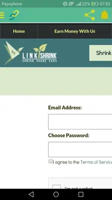 URL Shortener - Earn Money android App screenshot 7